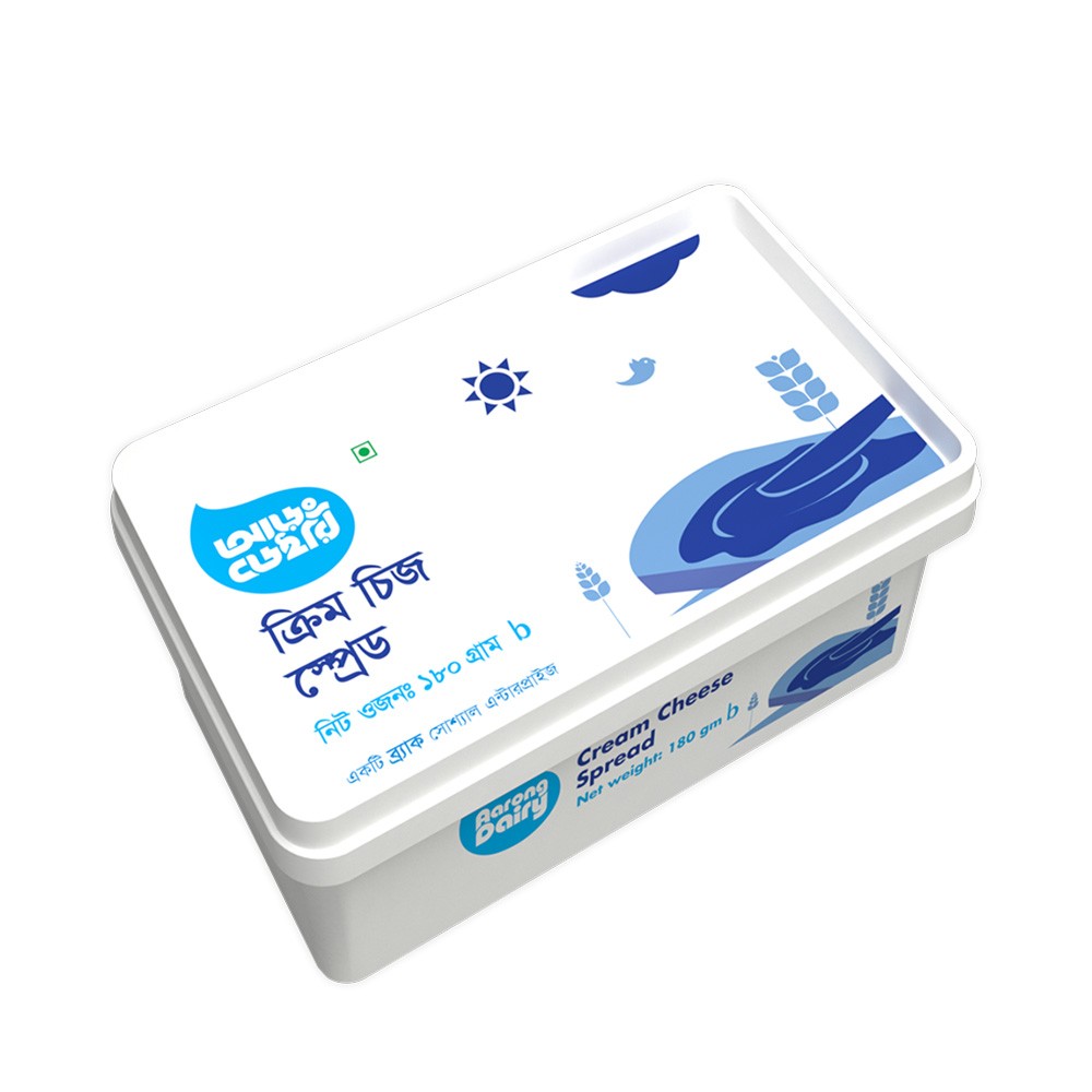 AARONG SPREAD CREAM CHEESE 180GM