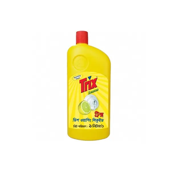 Trix Dishwashing Liquid (Lemon) - 1 Ltr