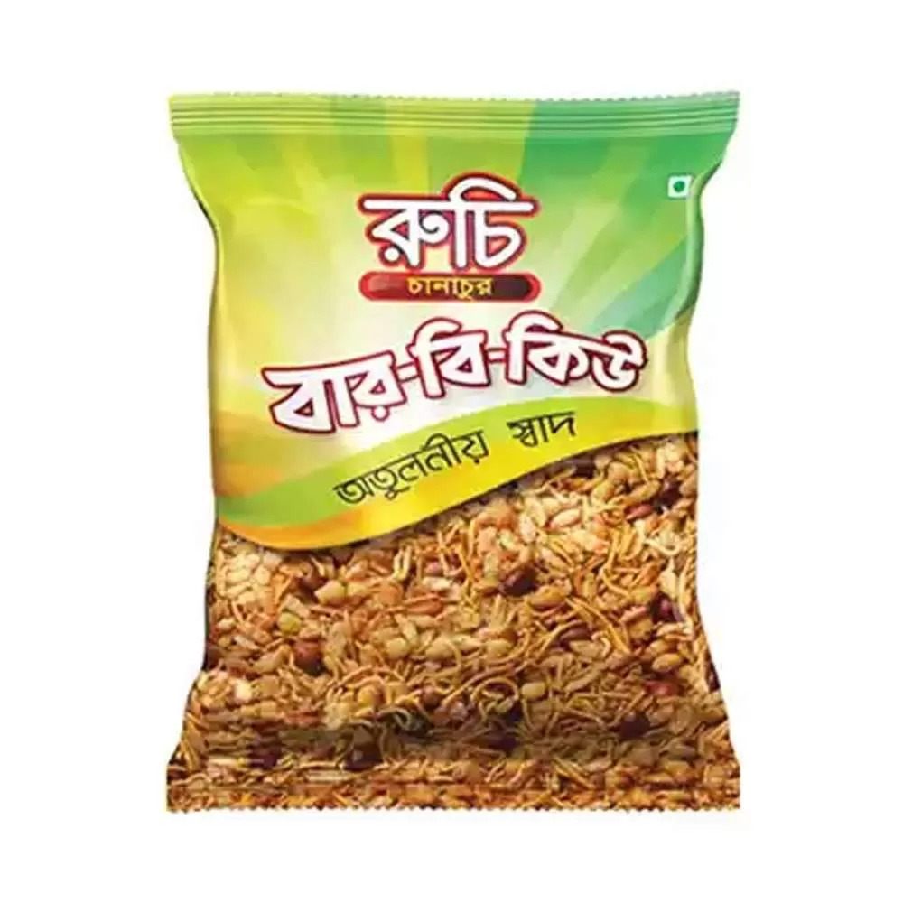 RUCHI CHANACHUR. BAR-B-Q FLAVOUR 500 GM .
