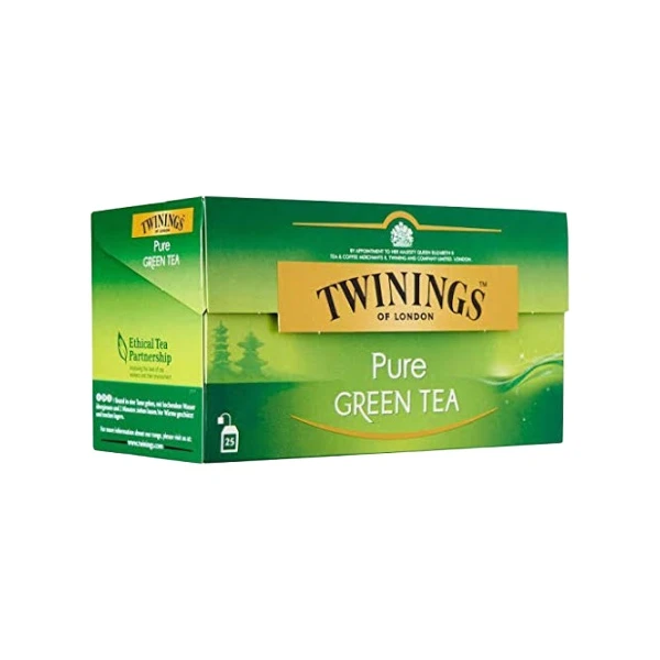 TWININGS GREEN TEA BAG 25 PCS