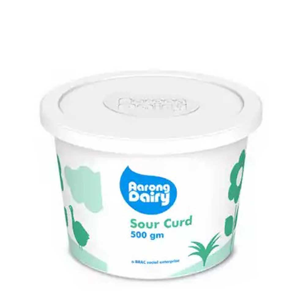 AARONG  SOUR YOGURT 500 GM .