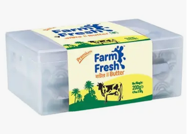 FARM FRESH  BUTTER 200 GM .