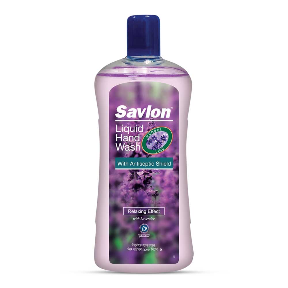 SAVLON HAND WASH LAVENDER 1050ML .